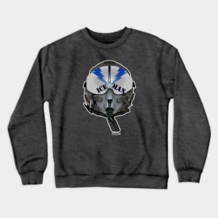 Fighter Pilot Ice Man Crewneck Sweatshirt